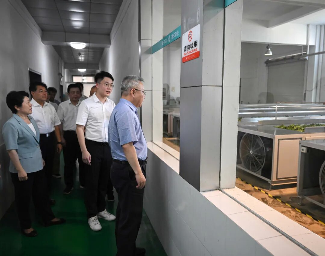 沈曉明調研綠色農(nóng)產(chǎn)品及食品加工產(chǎn)業(yè)發(fā)展 沈曉明調研綠色農(nóng)產(chǎn)品及食品加工產(chǎn)業(yè)發(fā)展